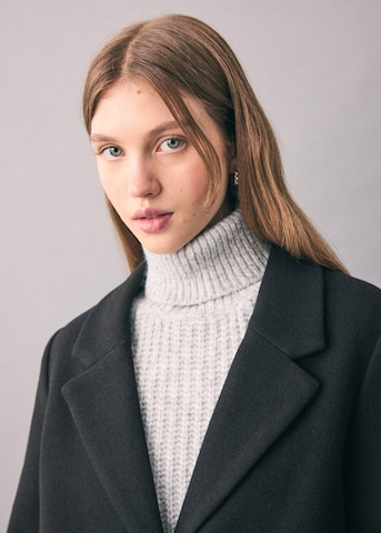 MANGO TEEN Mantel 'Galesn' in Schwarz