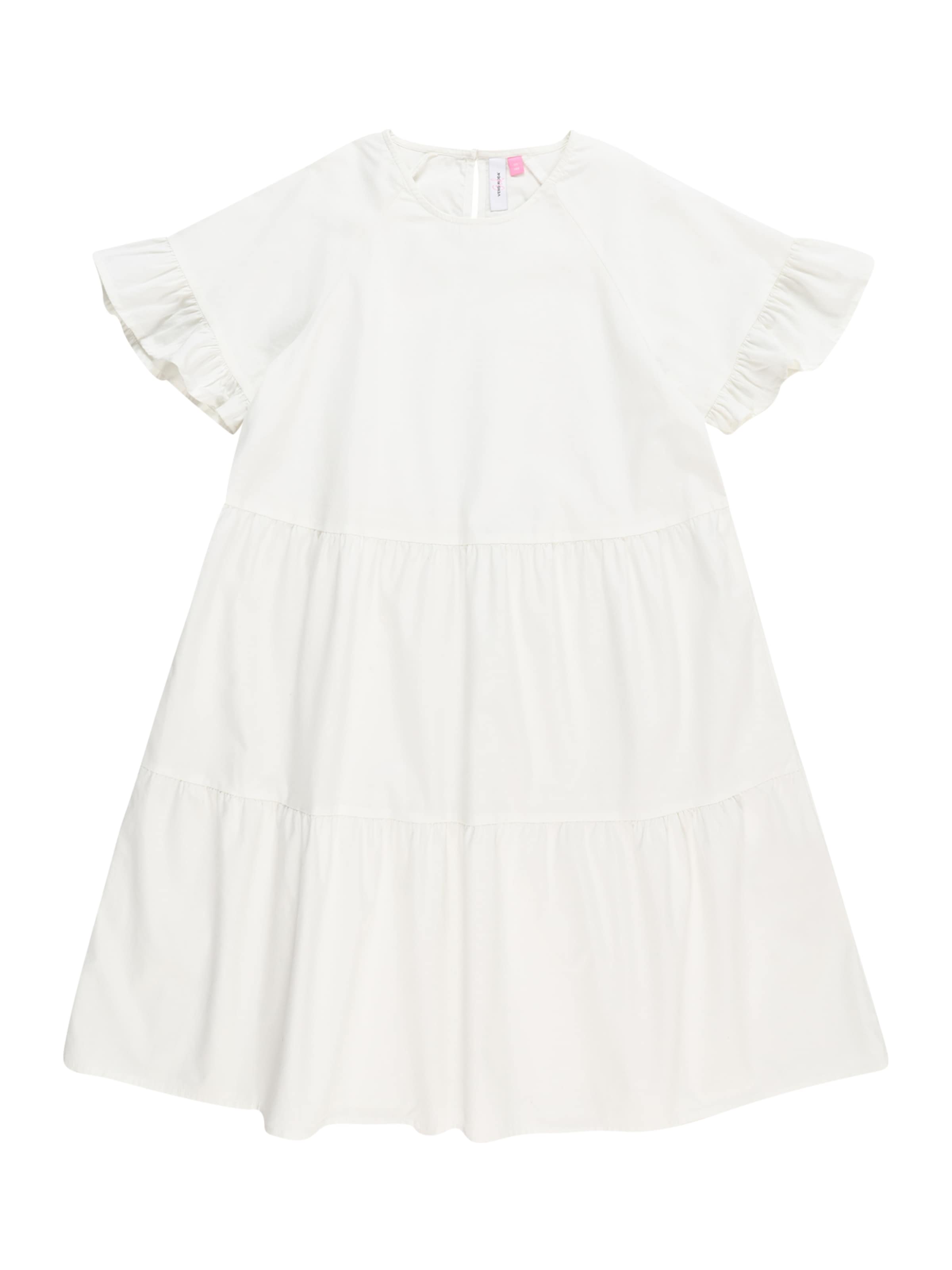 Vero Moda Girl Dress 'CHARLOTTE' in White: front