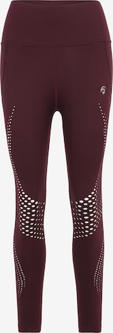 Skinny Leggings 'Tiffany' OCEANSAPART en rouge : devant