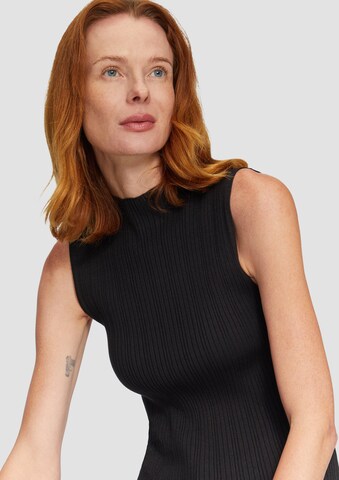Tops en tricot s.Oliver en noir