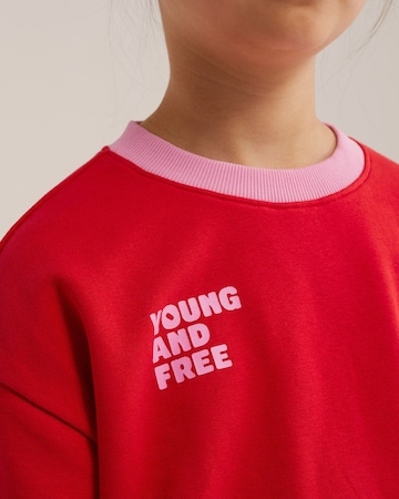 Sweat-shirt WE Fashion en rouge