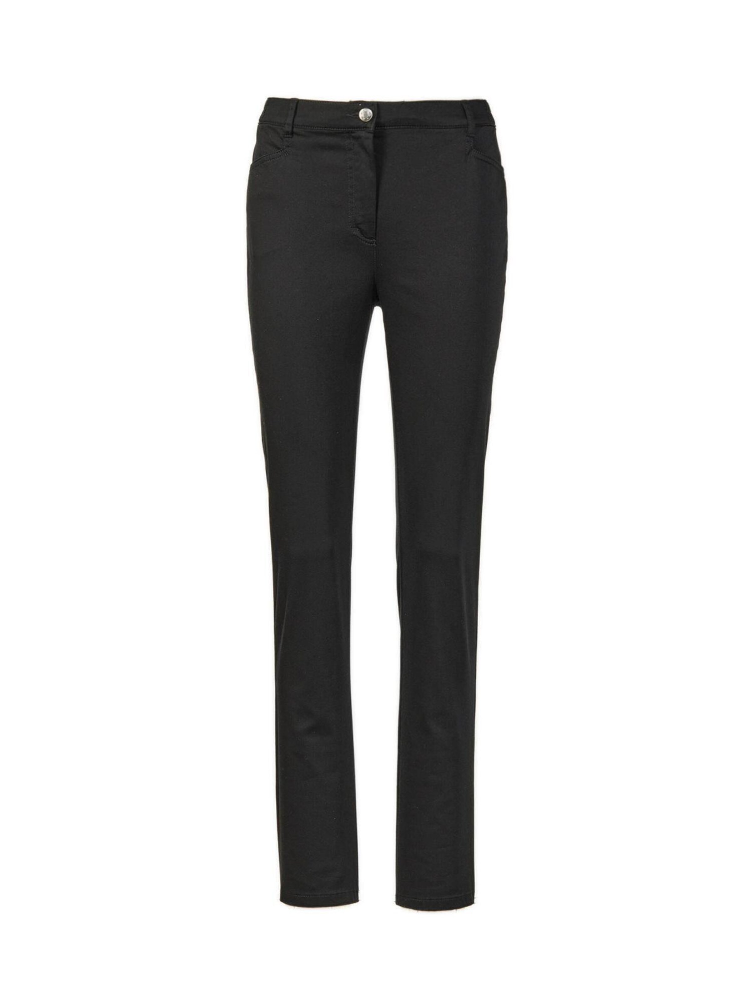 Goldner Broek 'Carla' in Zwart: voorkant