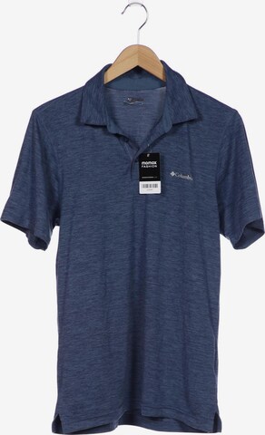 COLUMBIA Poloshirt S in Blau: predná strana