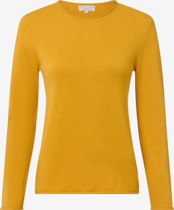 Pull-over Marie Lund en jaune : devant