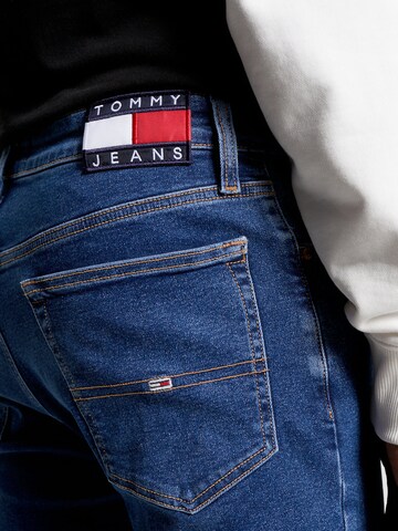 Tommy Jeans Skinny Jeansy 'Simon' w kolorze niebieski