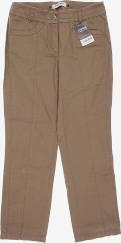 Public Pants in S in Brown: front