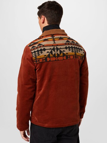 Iriedaily Between-season jacket 'Trapas' in Brown