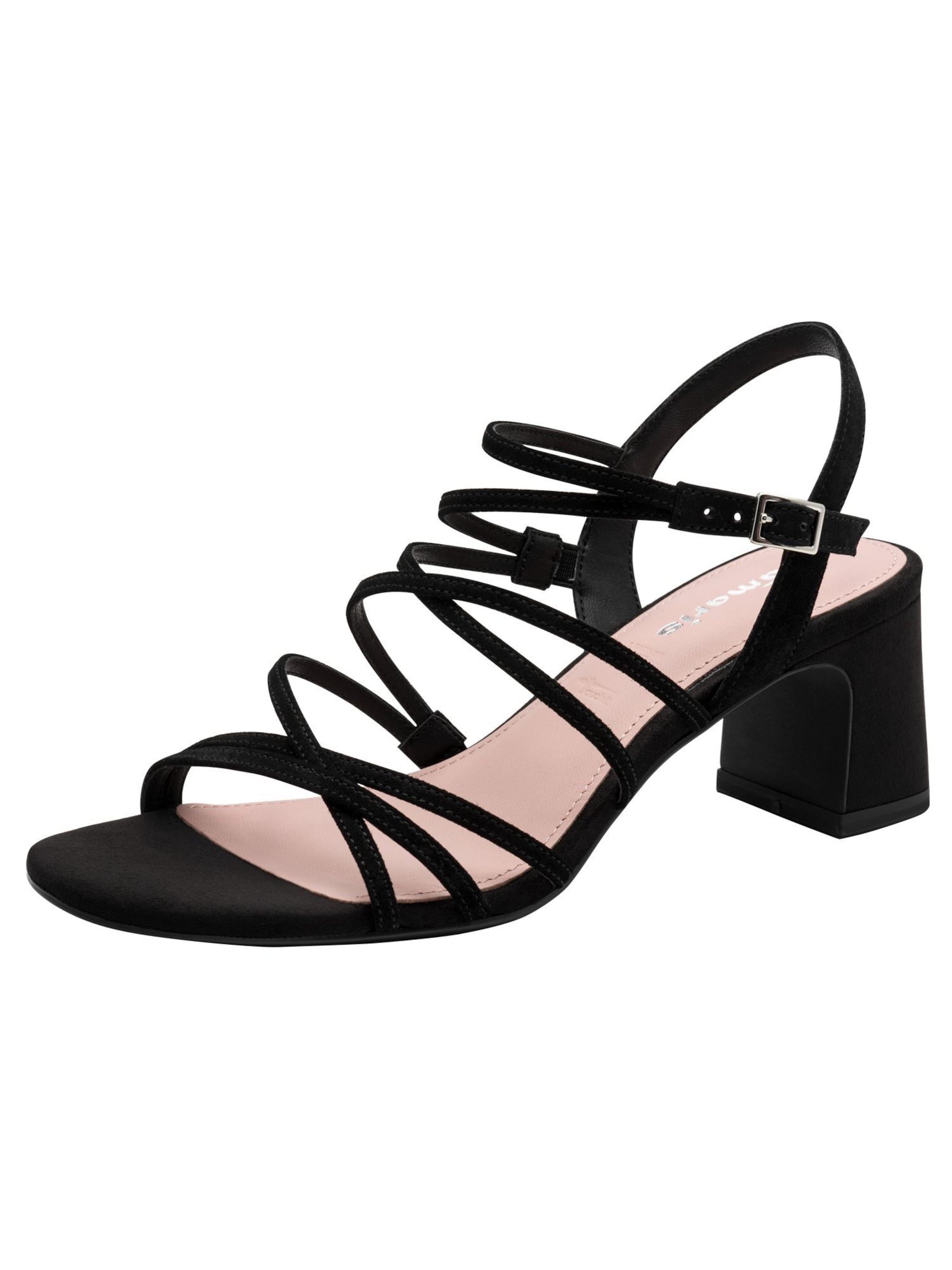 Tamaris Sandale in Schwarz: Vorderseite