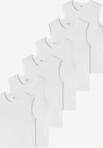 uncover by SCHIESSER Undershirt 'Basic' in White: front