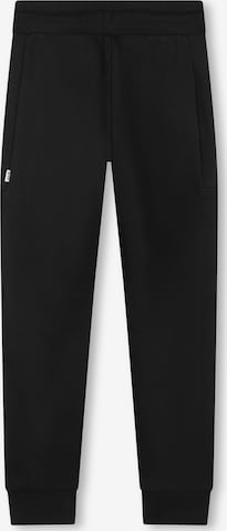 BOSS Kidswear Zwężany krój Spodnie w kolorze czarny