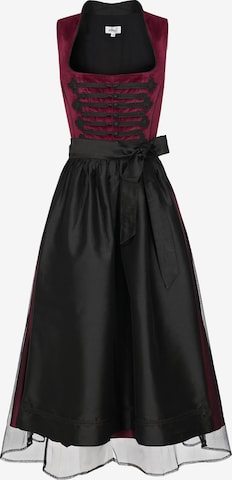 Dirndl Rißberg en rouge : devant