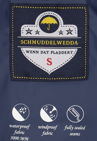Manteau fonctionnel Schmuddelwedda en bleu