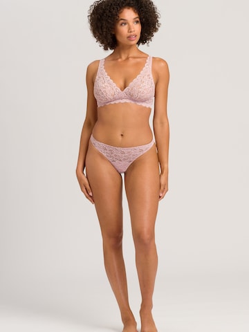 Hanro Triangel Soft Cup BH ' Moments ' in Pink