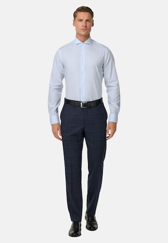 Boggi Milano Slim fit Overhemd in Blauw