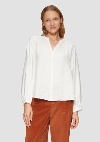 s.Oliver Bluse in Beige: Vorderseite