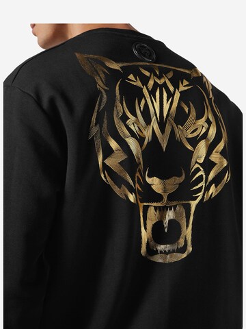 Sweat-shirt 'Tiger' Plein Sport en noir