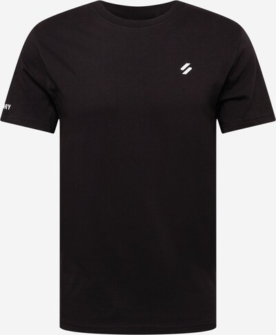 Superdry Tehnička sportska majica u crna / bijela, Pregled proizvoda