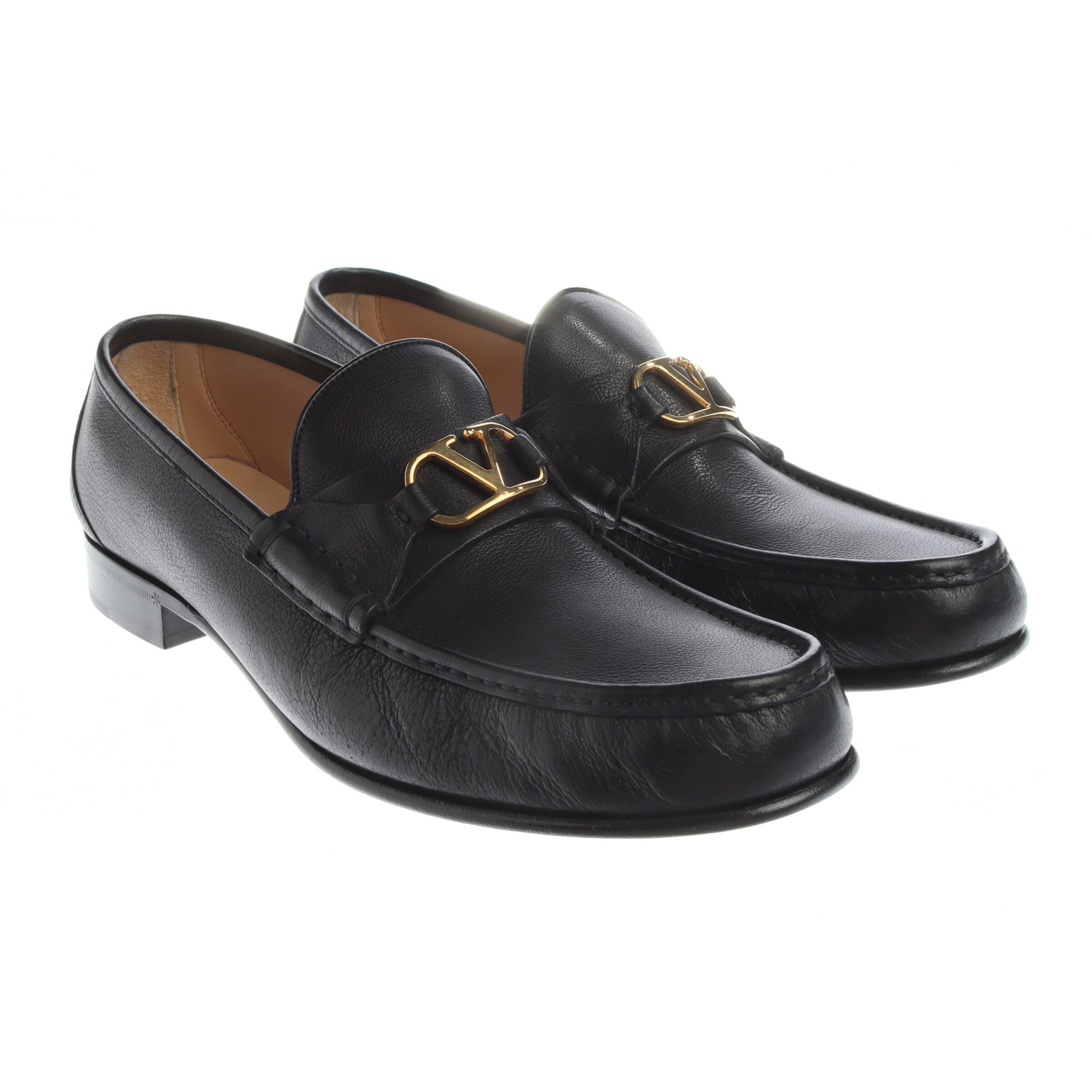 VALENTINO Flats & Loafers in 46 in Black: front
