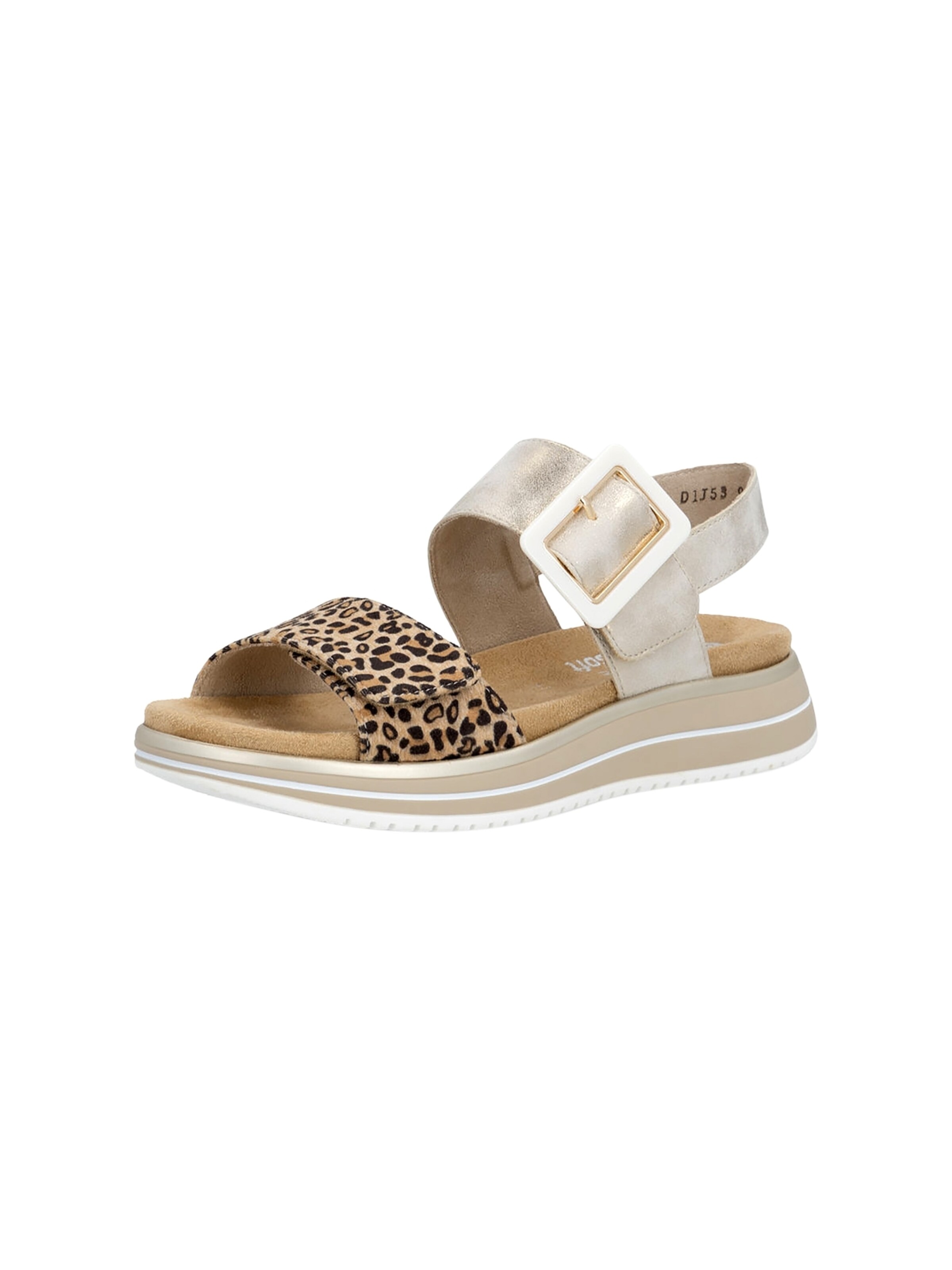 REMONTE - Sandalias en negro: frente