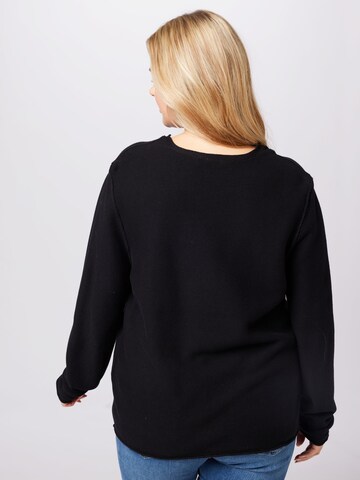 Pull-over SAMOON en noir