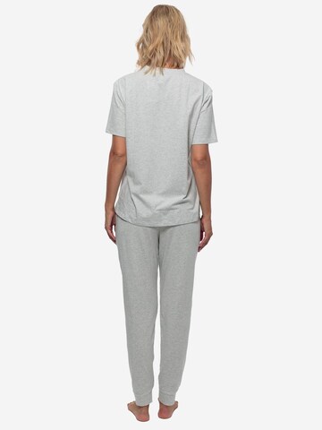 SCHIESSER Pyjama 'Organic Cotton' in Grijs