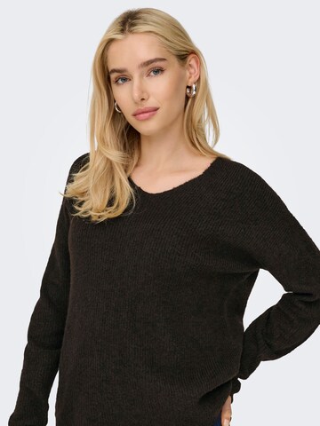 Pullover 'CAMILLA' di ONLY in marrone