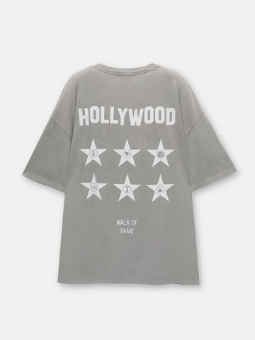 Pull&Bear T-Shirt in Grau