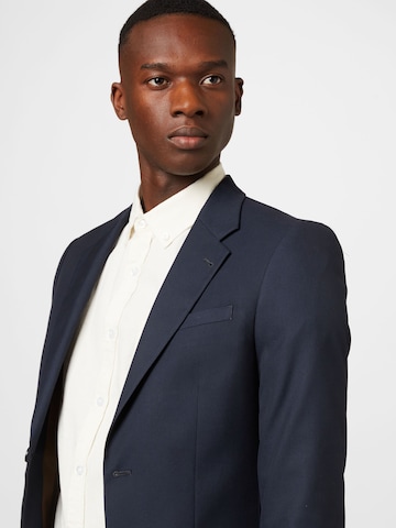 River Island Slim fit Colbert in Blauw