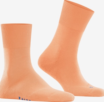 FALKE Socken 'Run' in Orange: Vorderseite