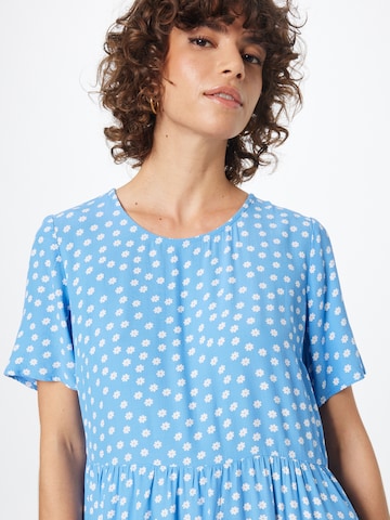 PIECES Jurk 'SASHA' in Blauw