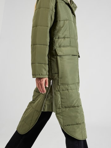 MSCH COPENHAGEN Демисезонное пальто в Зеленый
