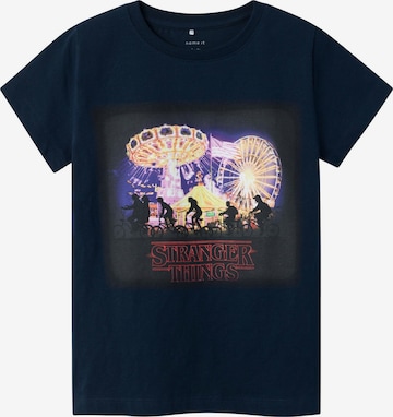 NAME IT Bluser & t-shirts 'Stranger Things' i blå: forside