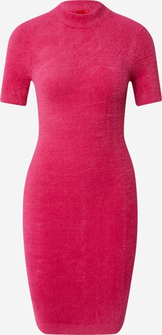 HUGO Sukienka 'Slotin' w kolorze różowy: przód