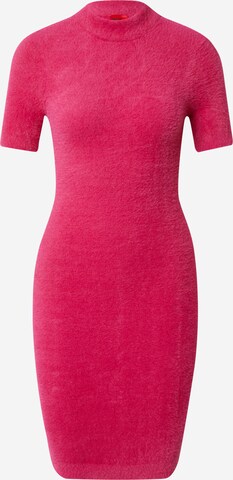 HUGO Kleid 'Slotin' in Pink: predná strana