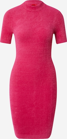 HUGO Red - Vestido 'Slotin' en rosa: frente