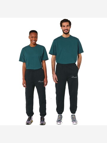 Rheinrebell Regular Sports trousers 'Jogginghose "Black"' in Black