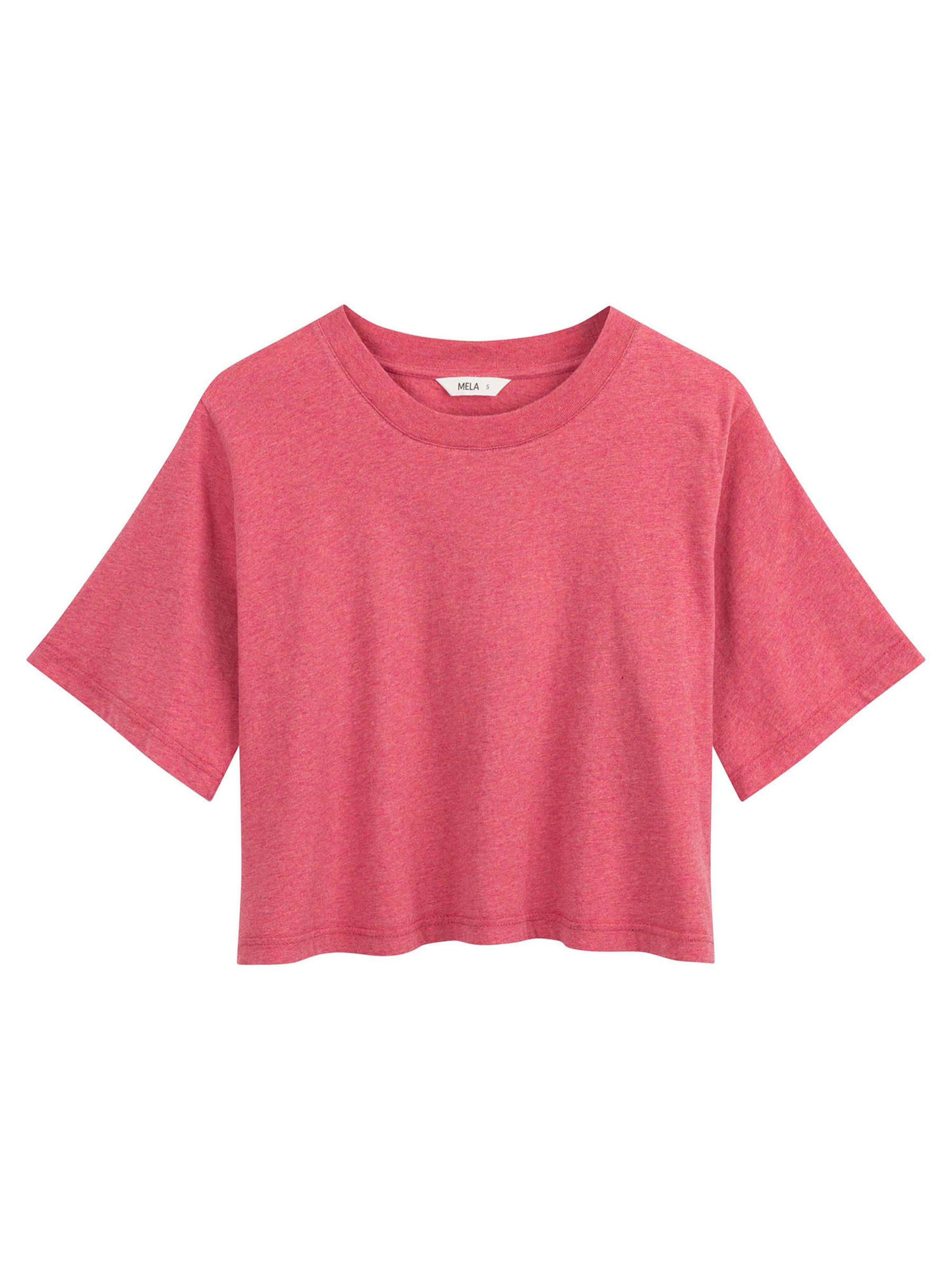 T-shirt 'Desna' MELA en rose : devant
