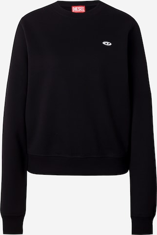 DIESEL Sweatshirt 'REGGY DOVAL' in Black: front