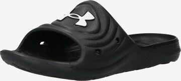 UNDER ARMOUR Pantolette 'Locker' in Schwarz: predná strana