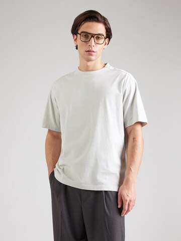 T-Shirt BOSS Orange en gris : devant