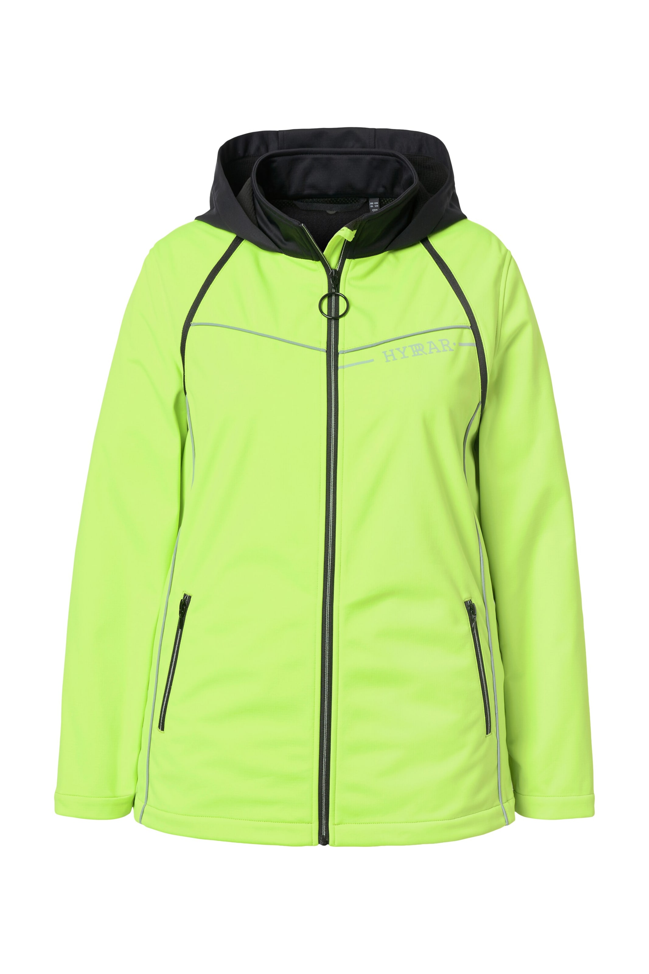 Ulla Popken Functionele jas in Groen: voorkant