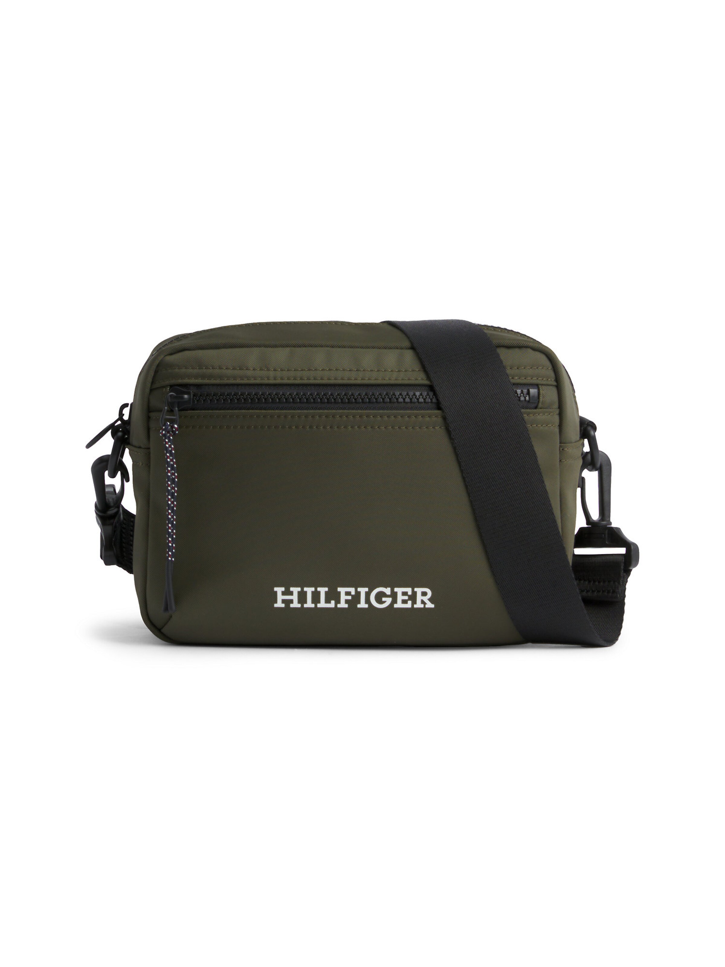 TOMMY HILFIGER Crossbody Bag in Green: front