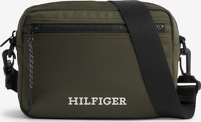 TOMMY HILFIGER Τσάντα ώμου σε πράσινο / μαύρο / λευκό, Άποψη προϊόντος