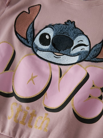 Sweat-shirt 'NMFOLA STITCH' NAME IT en violet