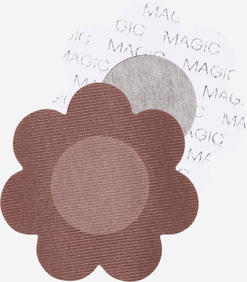 MAGIC Bodyfashion Bra 'Secret Covers' in Brown: front