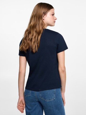 MANGO TEEN Shirt 'CLASSIC' in Blue
