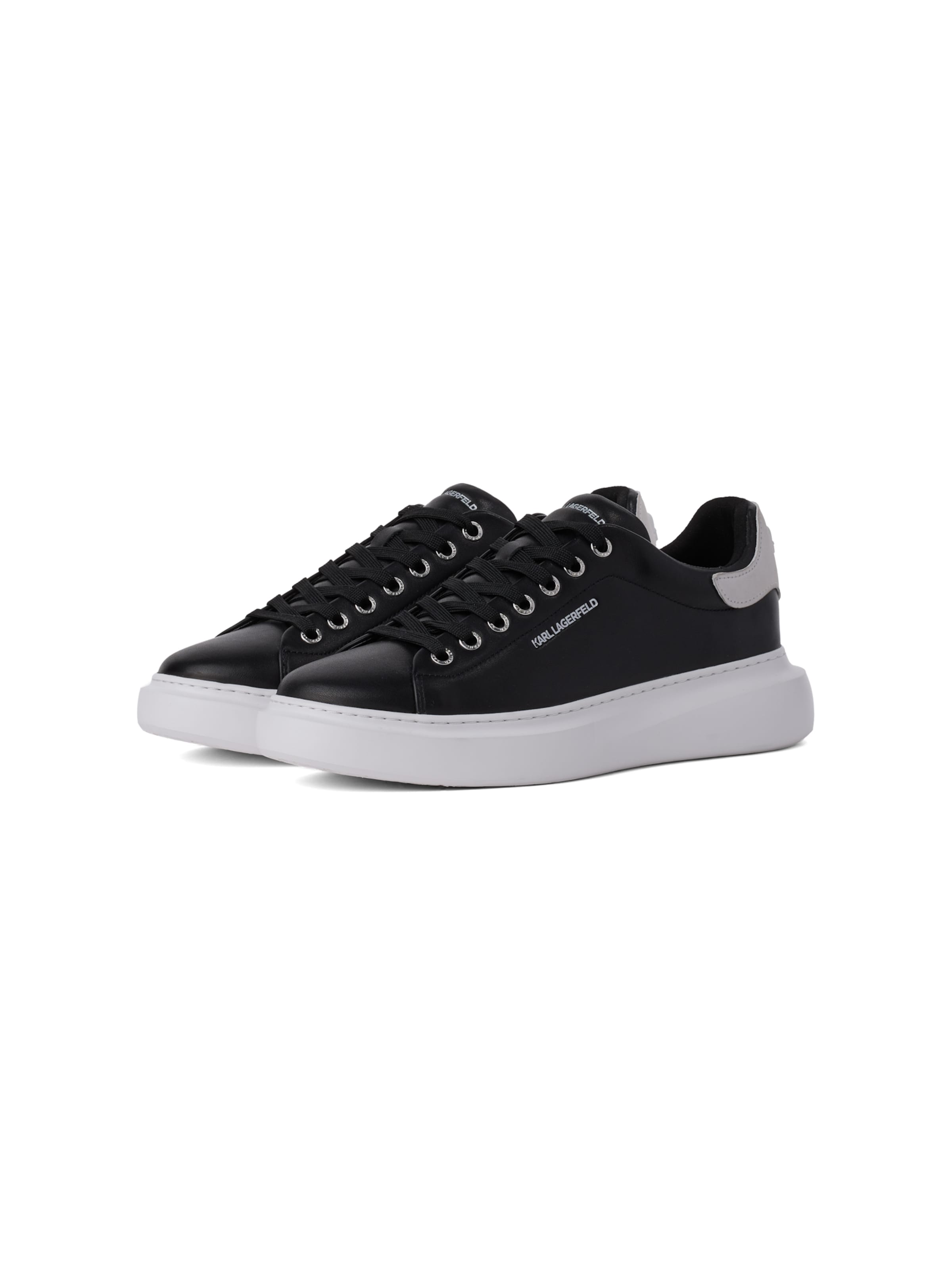 Karl Lagerfeld Sneakers ' IKON ' in Black: front