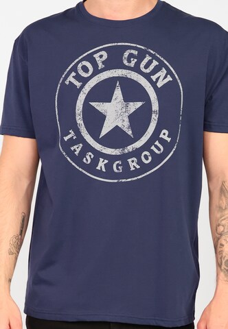 TOP GUN Shirt in Blue