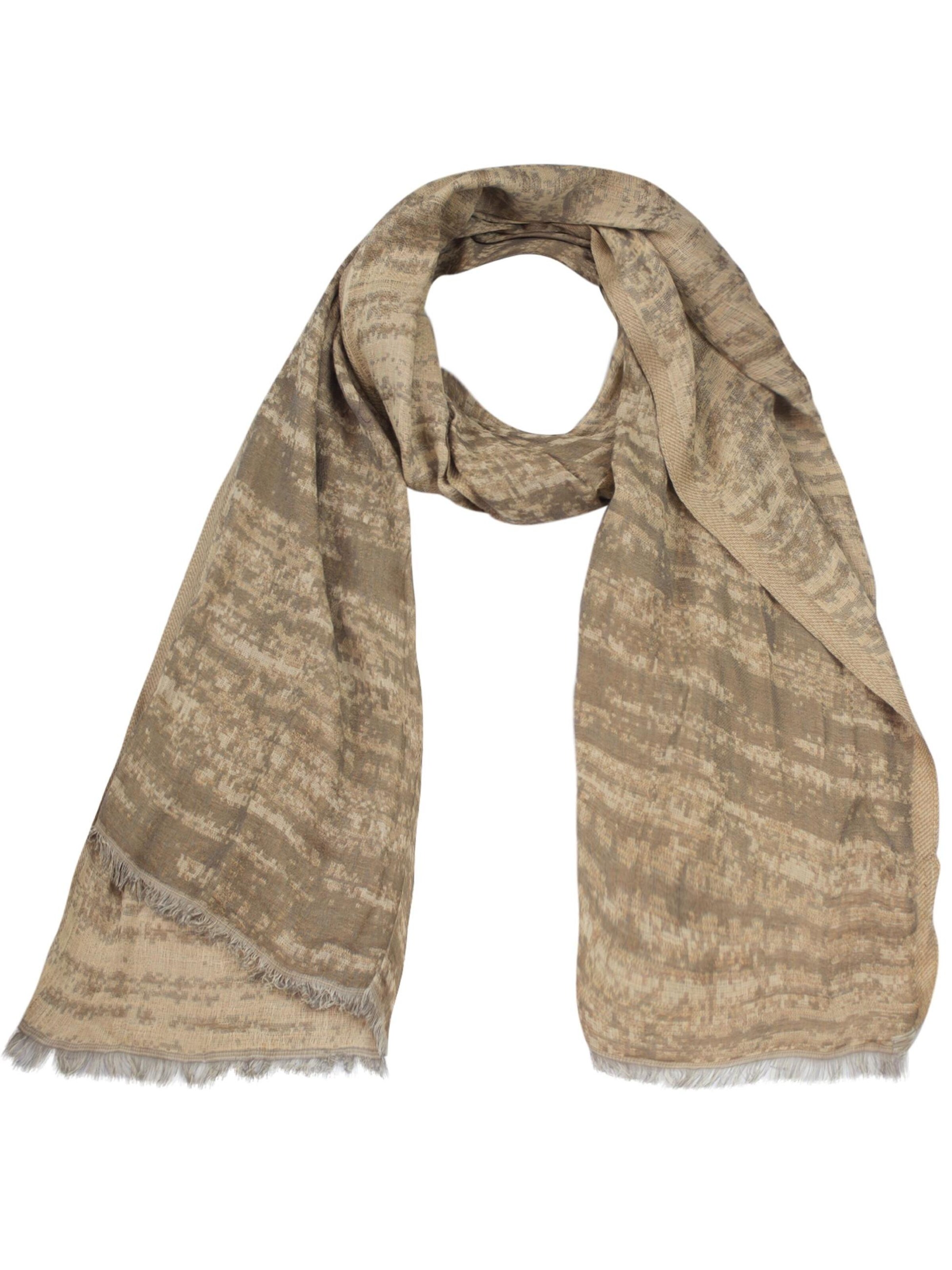 Sunsa Tuch 'Sunsa'‌‌ in Braun: Vorderseite