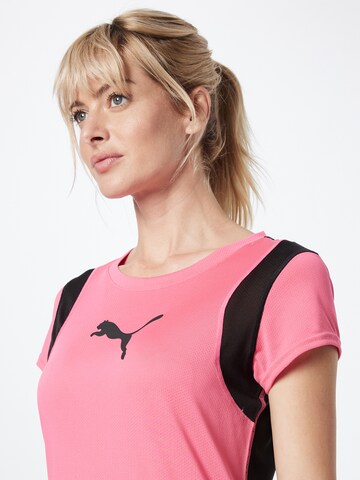 PUMA Функциональная футболка 'TRAIN ALL DAY' в Ярко-розовый